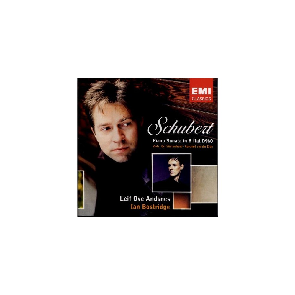 SCHUBERT - Andsnes - Sonate pour piano en si bémol majeur D.960